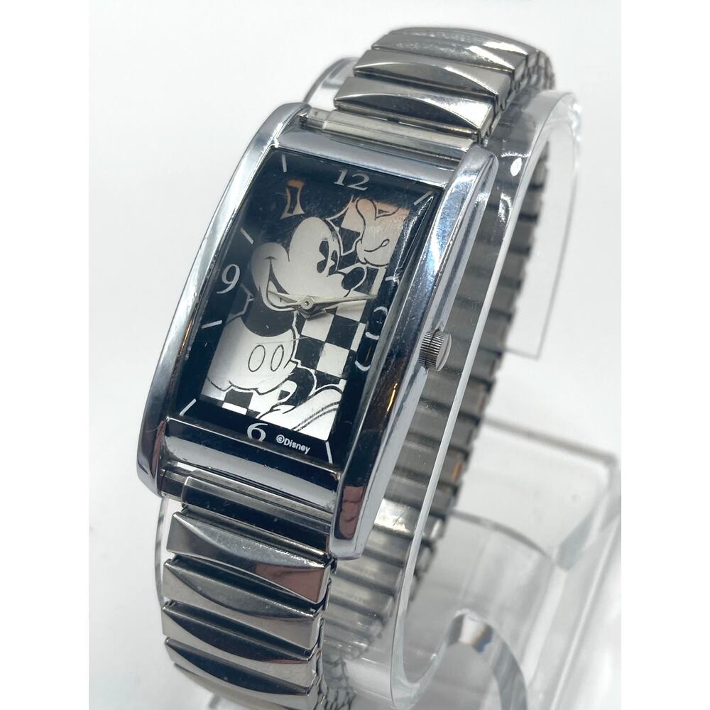 VTG Disney Mickey Mouse JAZ Brand Collectible Women's Watch 23mm - Fresh Battery